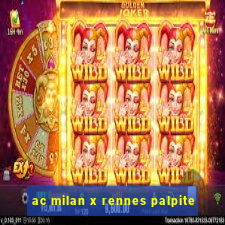 ac milan x rennes palpite